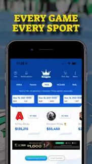 sports betting picks - kingpin iphone screenshot 3