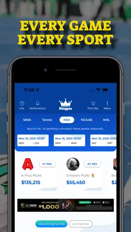 Game screenshot Sports Betting Picks - KingPin hack