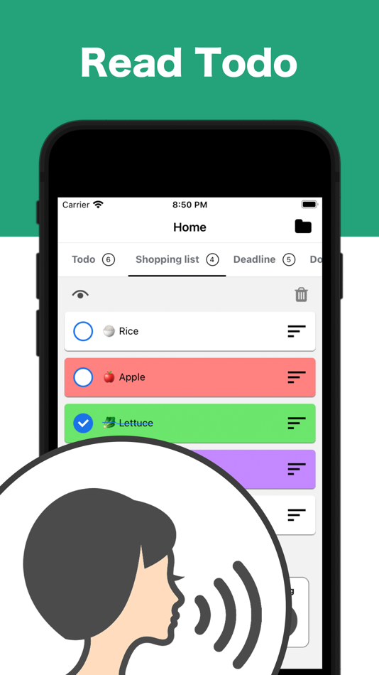 #3. Voice Todo (iOS) 由: Kengo Saito