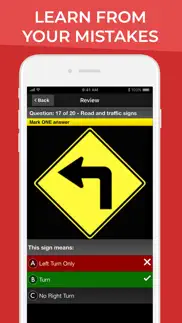 drivers ed: dmv permit test iphone screenshot 3