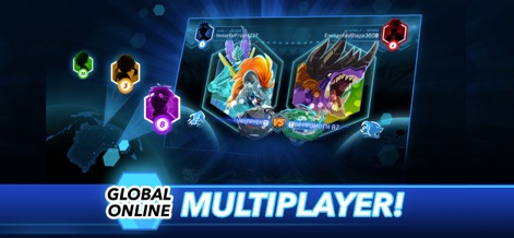 BEYBLADE BURST app - Engage in competitive battles on the global multiplayer map, connecting with bladers worldwide and viewing player profile indicators for a social competitive experience.