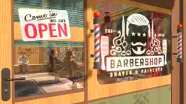barber shop hair saloon sim 3d iphone screenshot 2