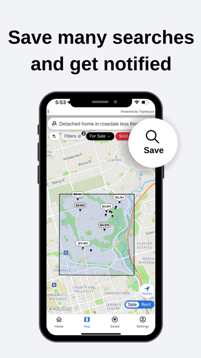 TopHouse - Canada Home Search Screenshot