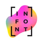 InFont-Text on Photos & Videos App Cancel