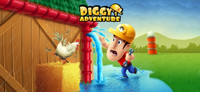 Diggy's Adventure: Pipe Puzzle on the App Store