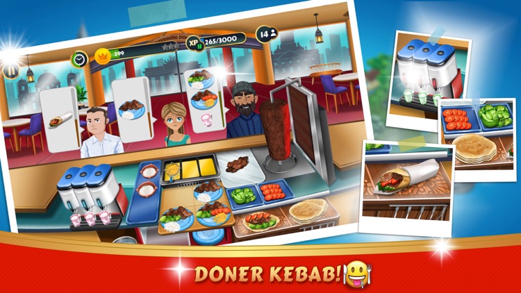 Kebab World: Chef Cafe Cooking screenshot-0