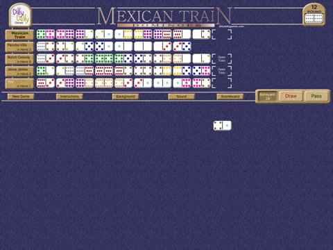 Mexican Train Dominoesのおすすめ画像4