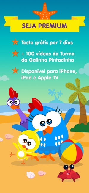 Jogo da Galinha Pintadinha para iPhone iPod Touch poCHICKENpo 