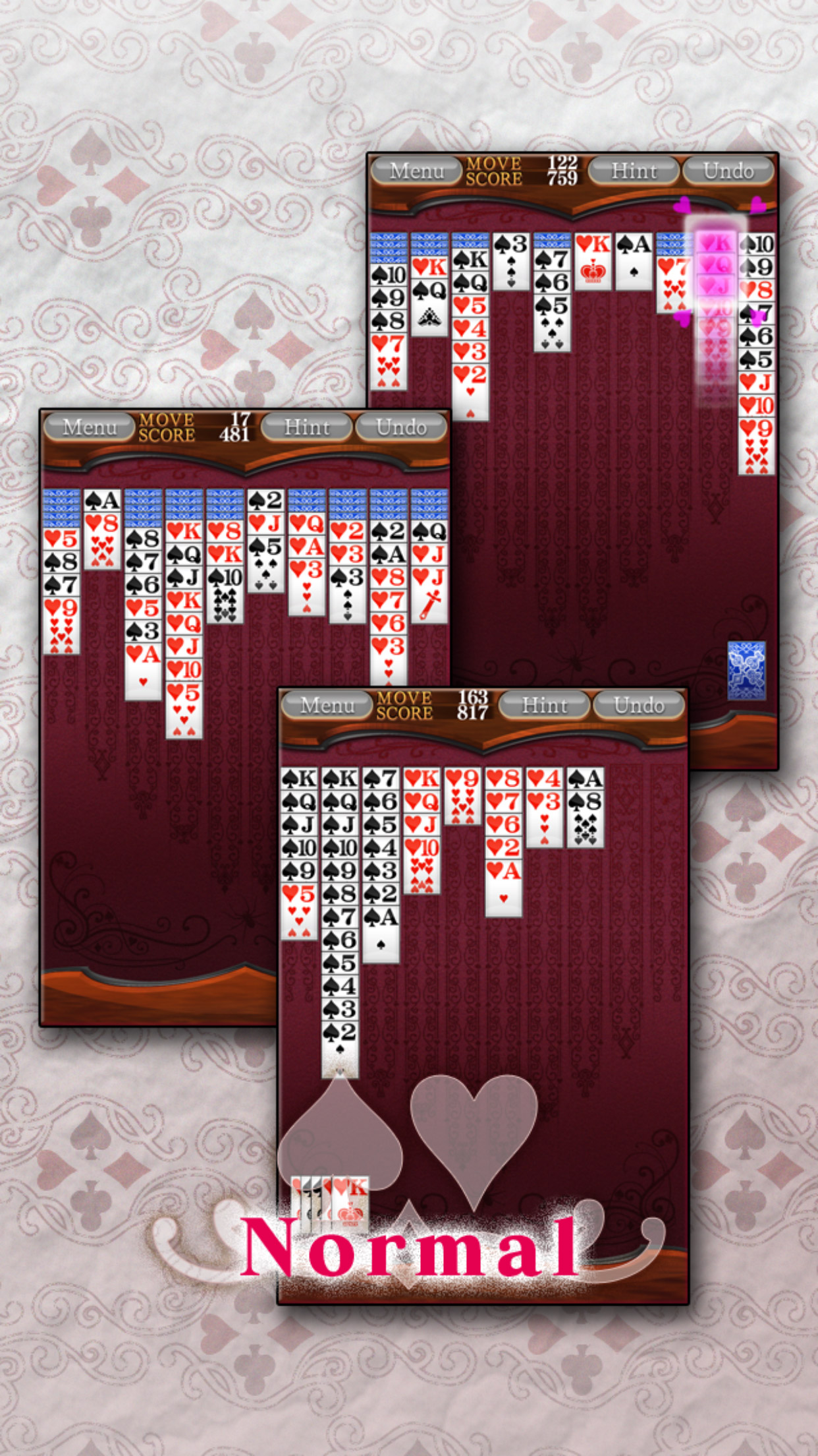 Spider Solitaire -trump game-