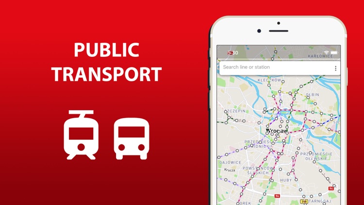 City Transport Map Wroclaw