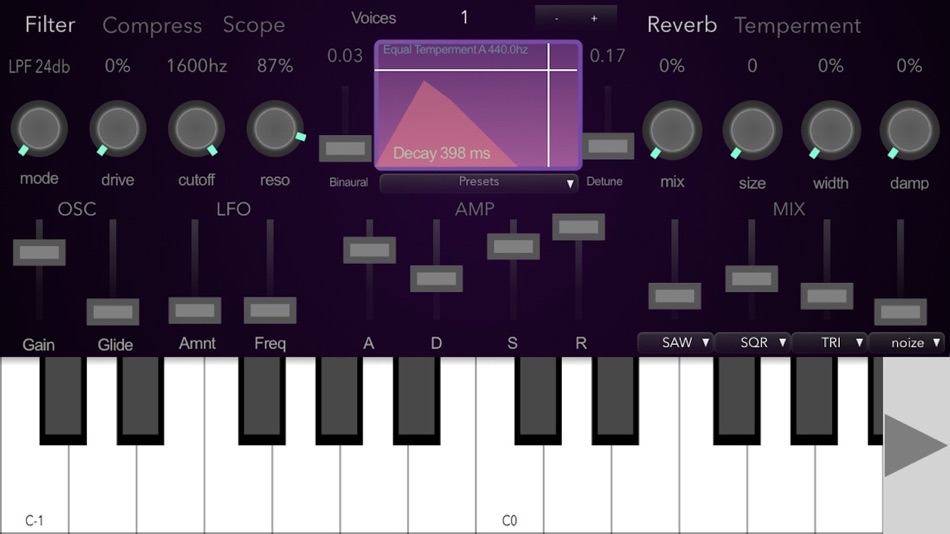 #1. BB17 Binaural Auv3 Synth (macOS) 由: Paul Wand