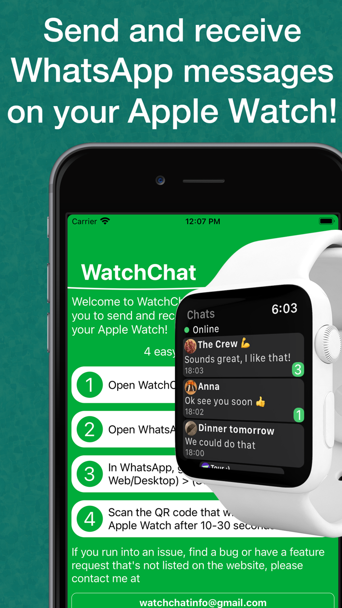 WatchChat 2 Chat on Watch