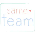 Same team - stickers of love App Contact