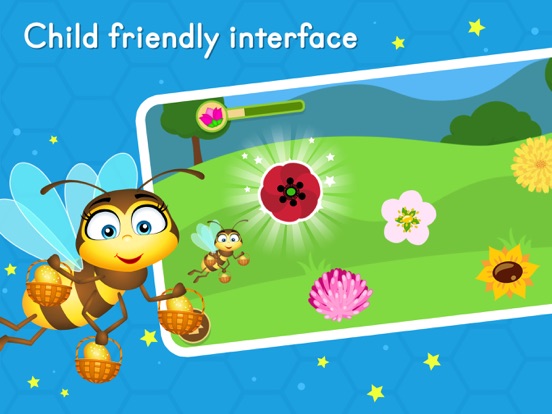 123 Kids Fun Bee Adventure iPad screenshot 8 - Education app