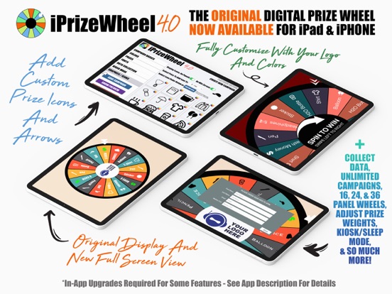 Screenshot #4 pour iPrizeWheel HD