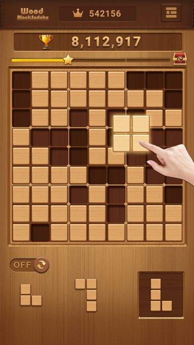 Block Puzzle-Wood Sudoku Game Screenshot