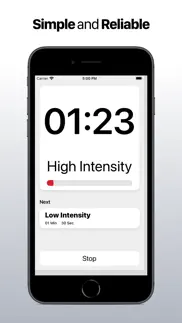better workout: interval timer iphone screenshot 2