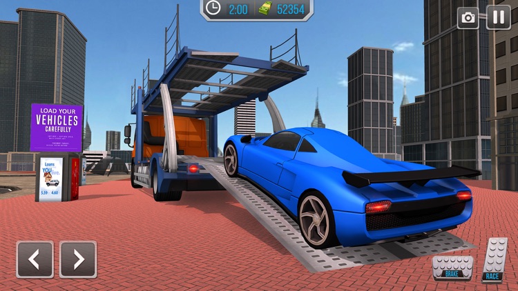 Robot Car Transporter Airplane screenshot-6