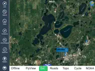 Maine Lakes - GPS fishing maps ipad bilder 0