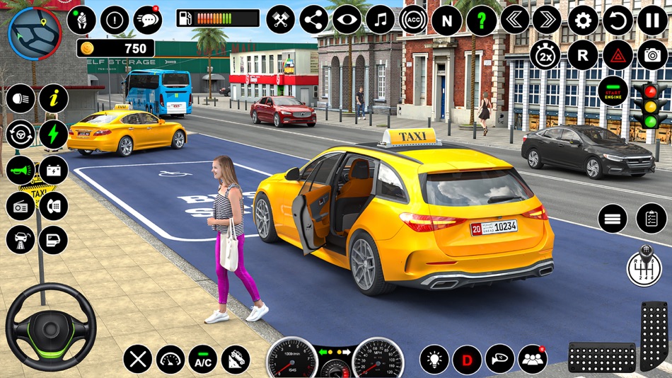 #3. Miami Taxi Simulator Game 2024 (iOS) 由: Umair Akhtar