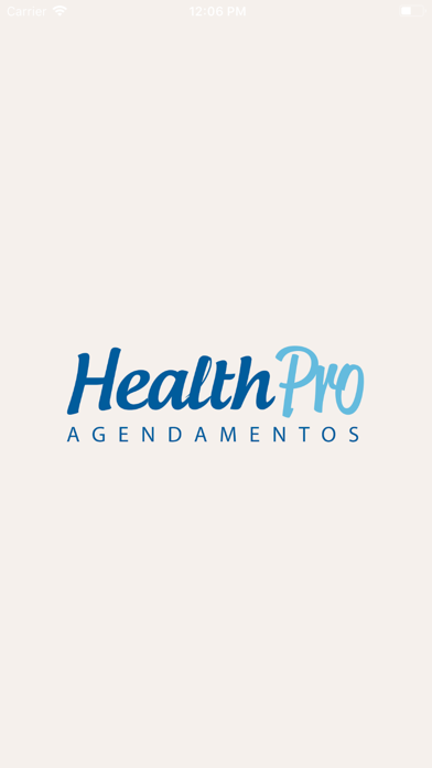 HealthPro Agendamentos Screenshot
