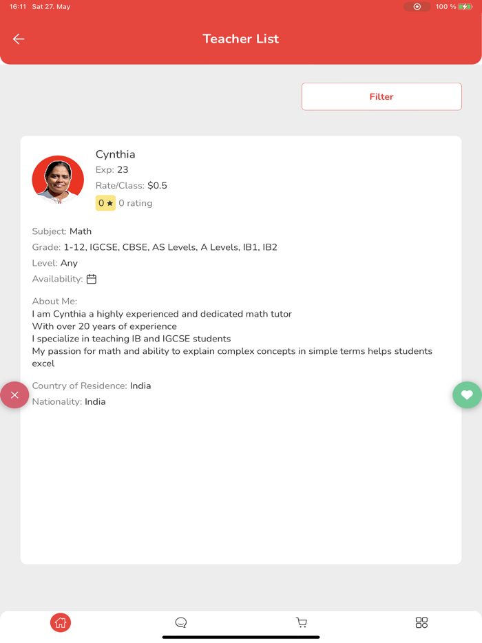 Eduspace Find Your Tutor