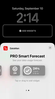 How to cancel & delete dataman - data usage widget 1