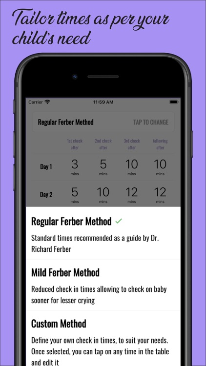 Sleep trainer - Ferber method by Devesh Mittal