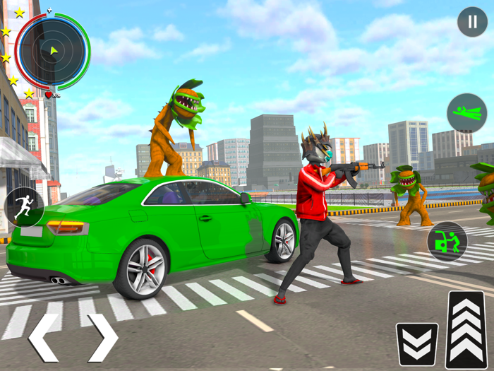 Monster Toilet War Gangster 3D