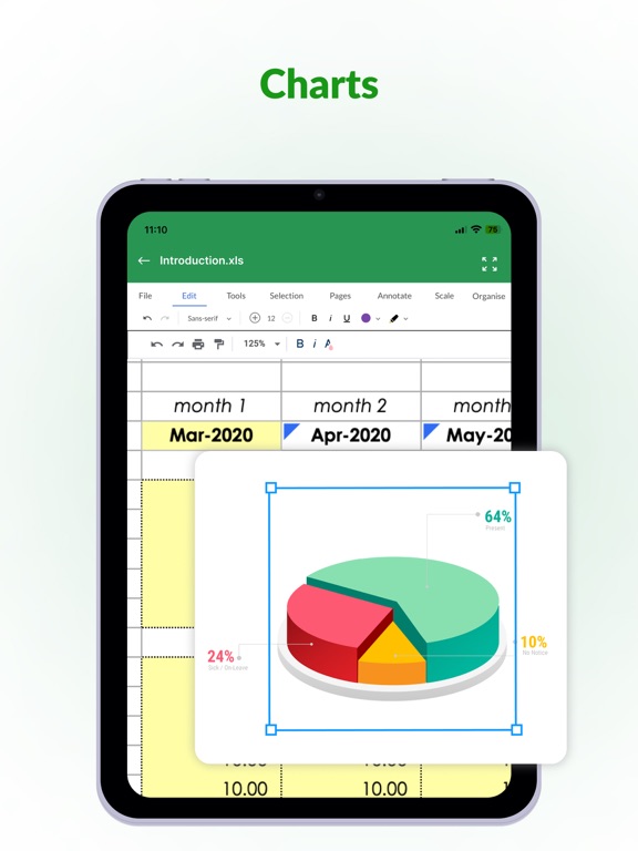 XLS Sheets:View & Edit XLSのおすすめ画像3