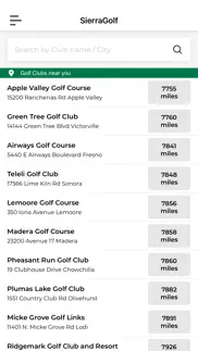 sierra golf iphone screenshot 1