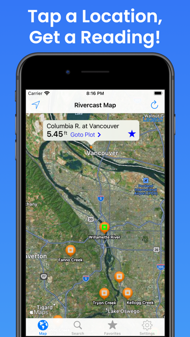 Rivercast - Levels & Forecasts Screenshot