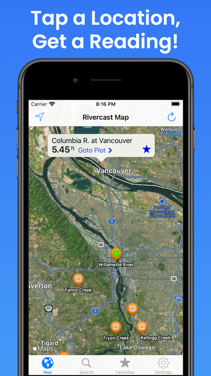 Rivercast - Levels and Forecasts