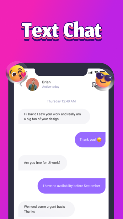 WaveChat:  Live Chat & Meet Screenshot