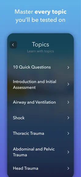 Game screenshot ATLS Exam Prep 2023 apk