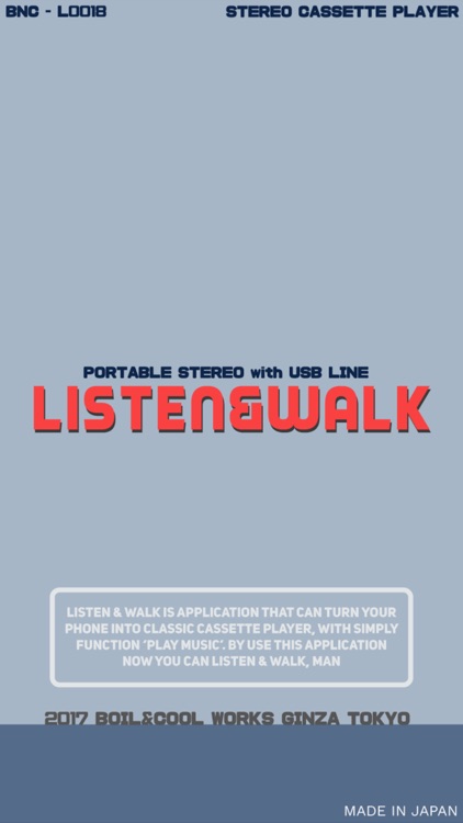 Listen and Walk