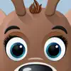 Reindeer Emoji Stickers delete, cancel