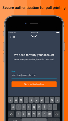 YSoft SAFEQ 6 Mobile Terminal screenshot 2