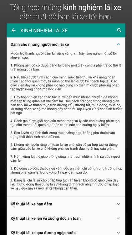 Thi bằng lái ô tô, xe máy screenshot-6