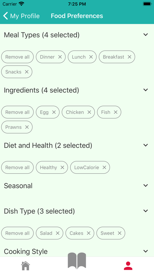 #7. ChefStories (iOS) Podle: Subhadip Pramanik