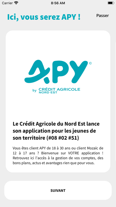 Screenshot #1 pour APY by CA Nord Est