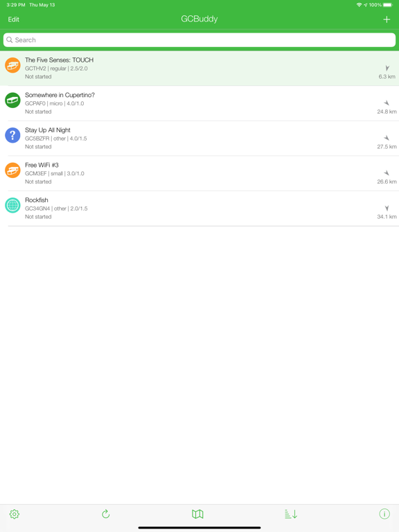 Screenshot #4 pour GCBuddy - geocaching
