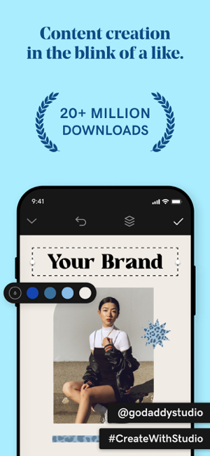 ‎GoDaddy Studio for Business Screenshot