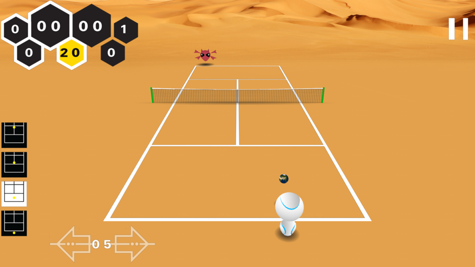 #5. AlienTennis (iOS) 由: Damir Kolobaric