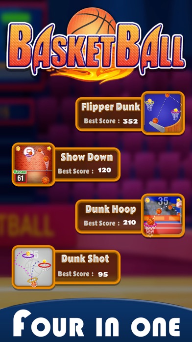 Flipper Dunk Shot-Hoop Battle Screenshot