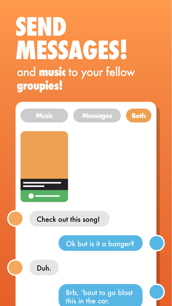 Groupie Discover Share Listen