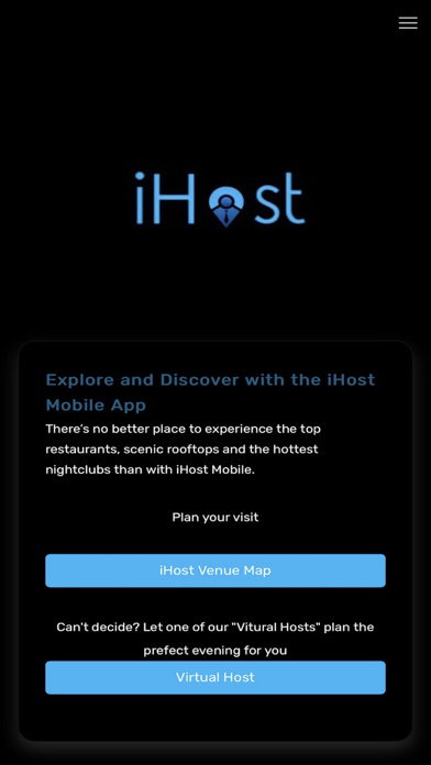 iHost Mobile App Screenshot