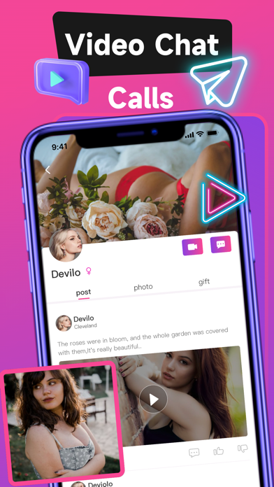 Flower - Live Video Chat Screenshot