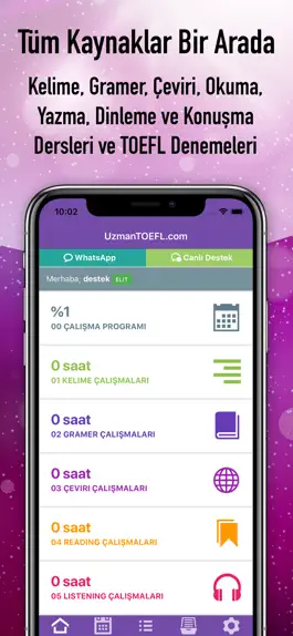 Game screenshot TOEFL IBT (UzmanTOEFL) apk