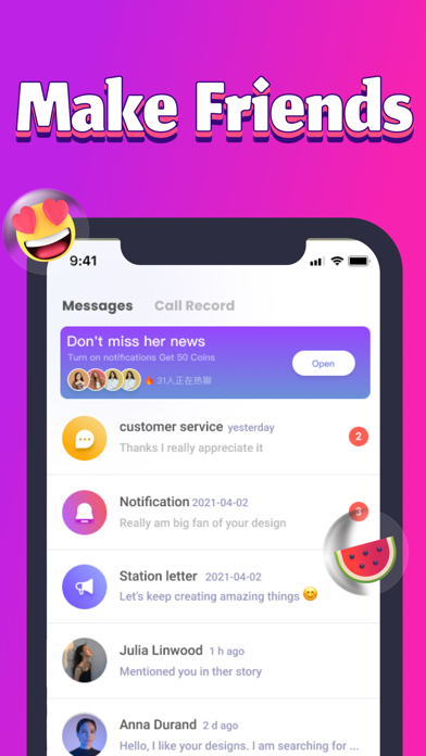 WaveChat:  Live Chat & Meet Screenshot